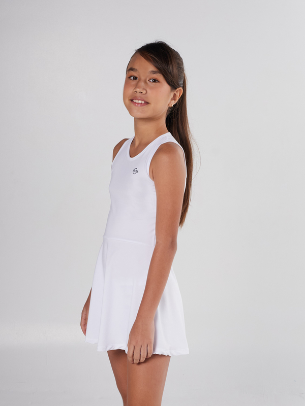 Vestido Volea para mujer en color blanco, ideal para tenis o pádel