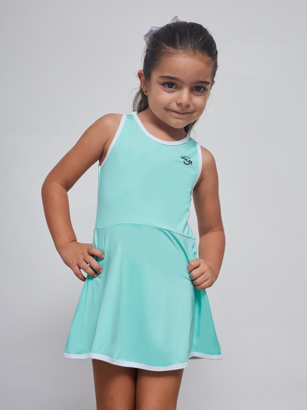 Vestido Volea para mujer en color menta, ideal para tenis o pádel