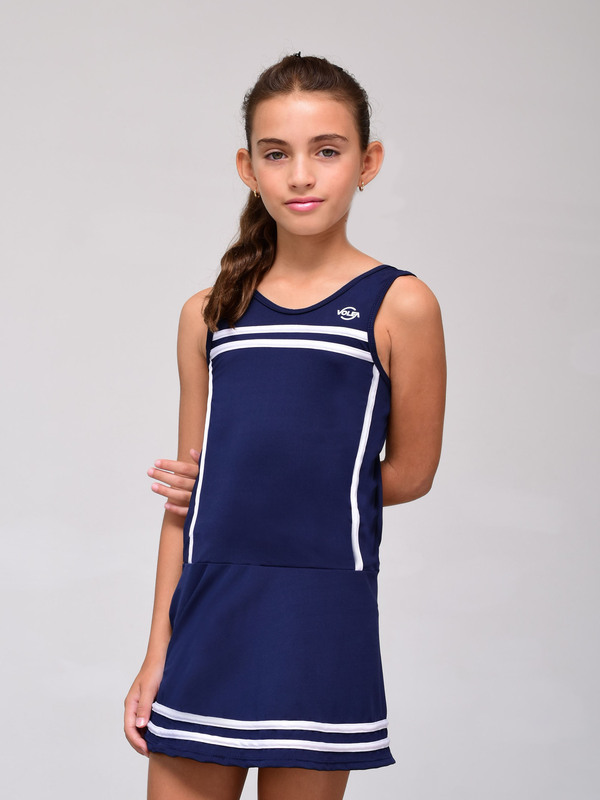 Vestido Volea para mujer en color navy, ideal para tenis o pádel