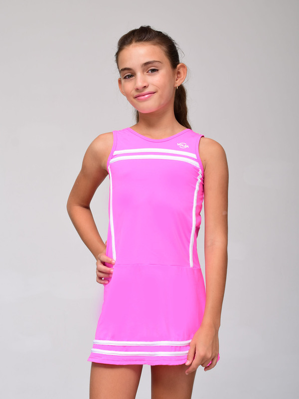 Vestido Volea para mujer en color pink, ideal para tenis o pádel