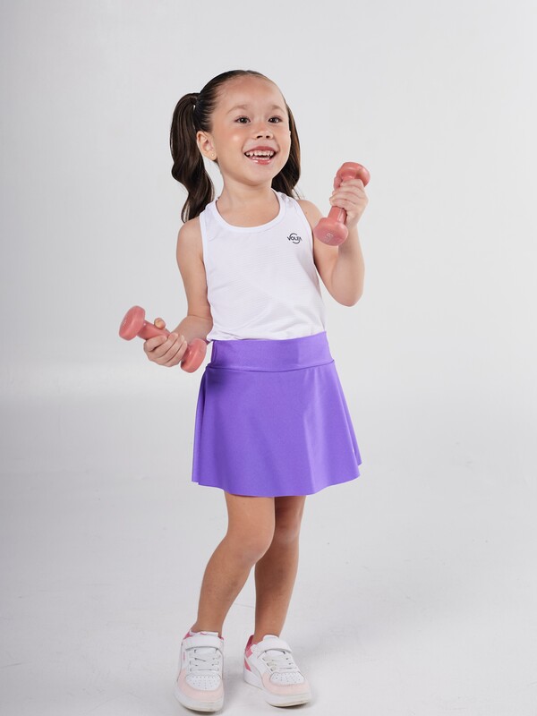 Falda Volea para mujer en color morada