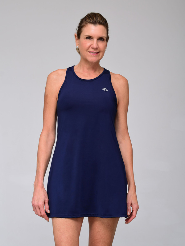 Vestido Volea para mujer en color navy, ideal para tenis o pádel