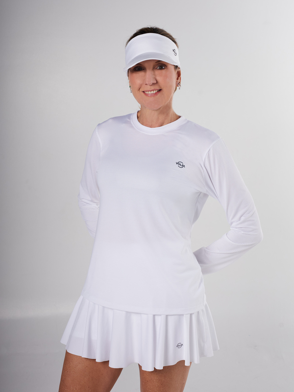 Producto deportivo Volea: Blusa Manga Larga Blanca