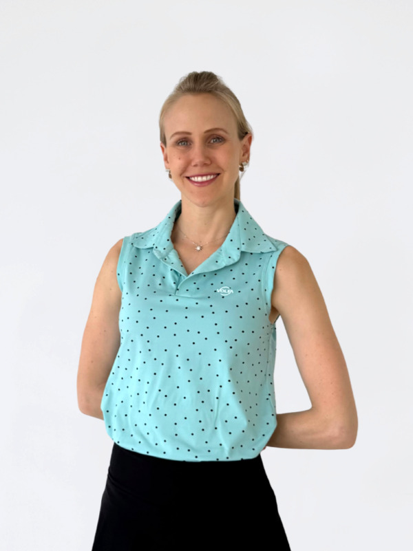 Producto deportivo Volea: Blusa Polo Sisa Azul